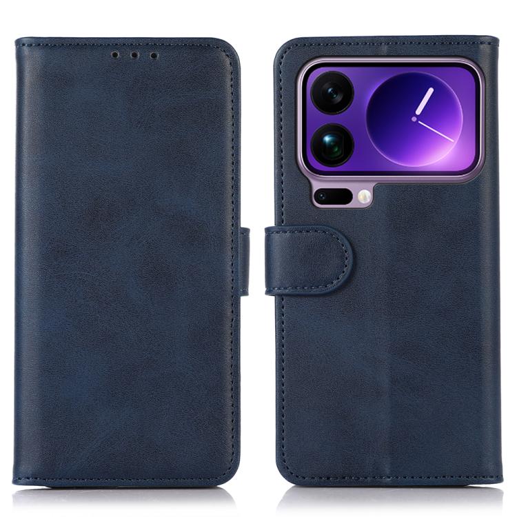 

For Xiaomi 17 Pro Cow Texture Leather Phone Case(Blue)