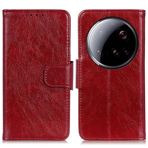 

For Xiaomi 15 Ultra Nappa Texture Horizontal Flip Leather Phone Case(Red)