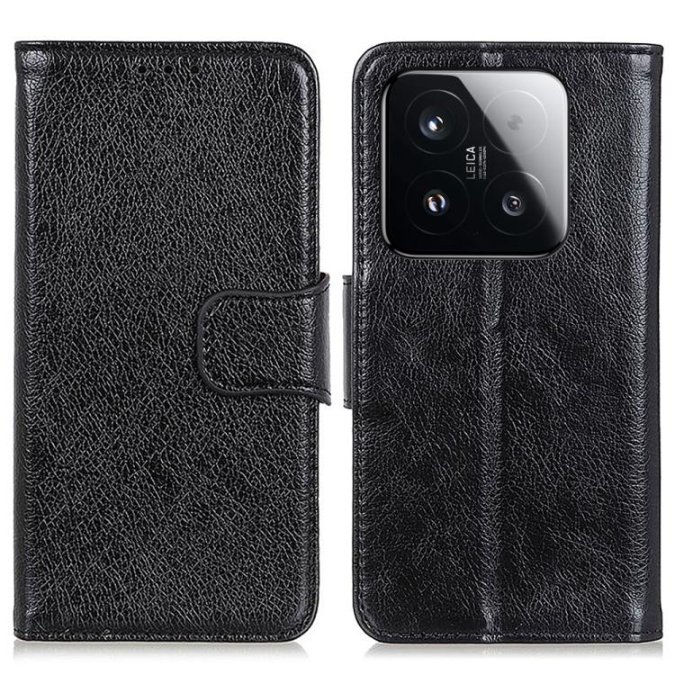 

For Xiaomi 15T 5G Nappa Texture Horizontal Flip Leather Phone Case(Black)
