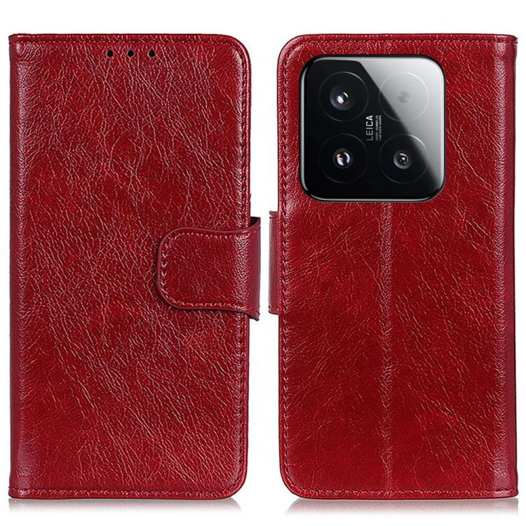 

For Xiaomi 15T 5G Nappa Texture Horizontal Flip Leather Phone Case(Red)