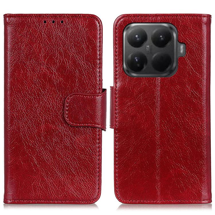 

For Xiaomi 15T Pro 5G Nappa Texture Horizontal Flip Leather Phone Case(Red)