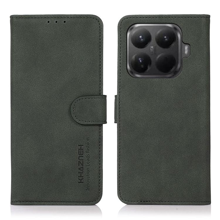 

For Xiaomi 15T Pro 5G KHAZNEH Matte Texture Leather Phone Case(Green)