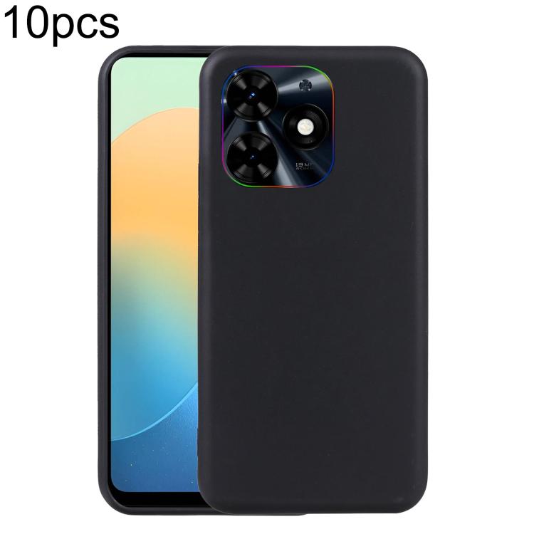 

For Tecno Spark Go 3 10pcs TPU Phone Case(Black)