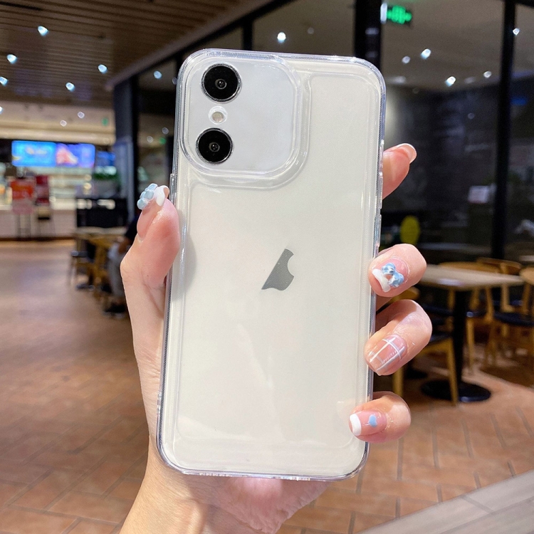 

For iPhone X / XS Space TPU Shockproof Phone Case(Transparent)