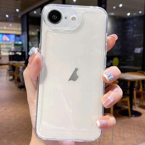 

For iPhone 16e Space TPU Shockproof Phone Case(Transparent)