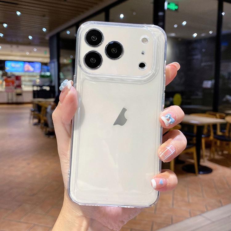 For iPhone 17 Pro Max Space TPU Shockproof Phone Case(Transparent)
