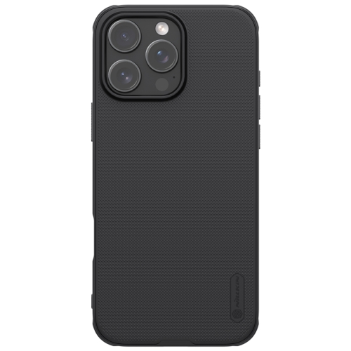 

For iPhone 16 Pro Max NILLKIN Frosted Shield Pro PC + TPU Phone Case(Black)