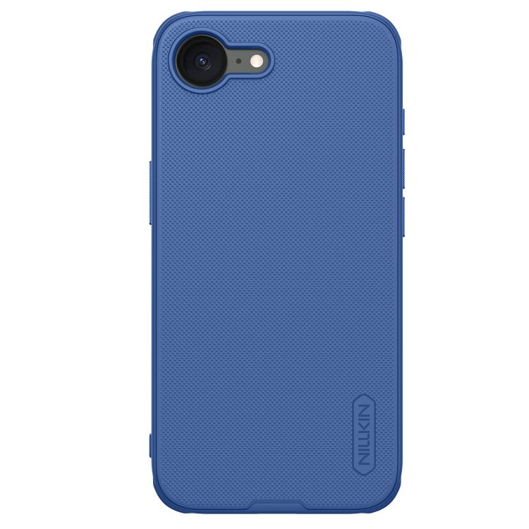 

For iPhone 16e NILLKIN Frosted Shield Pro PC + TPU Phone Case(Blue)