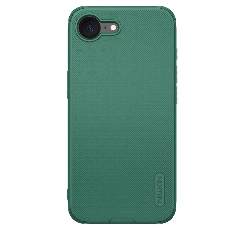 

For iPhone 16e NILLKIN Frosted Shield Pro PC + TPU Phone Case(Green)