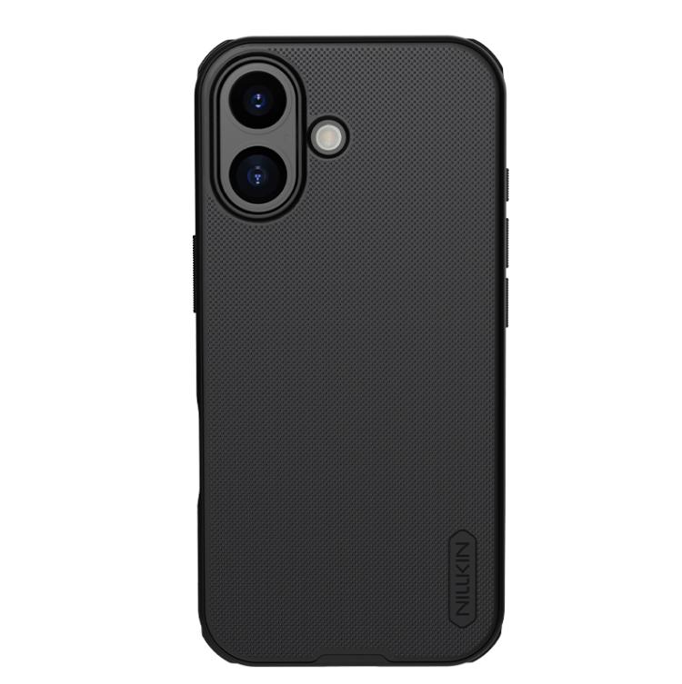 

For iPhone 17 NILLKIN Frosted Shield Pro PC + TPU Phone Case(Black)
