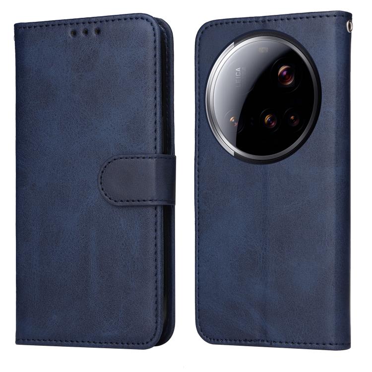 

For Xiaomi 15 Ultra Classic Calf Texture Flip Leather Phone Case(Blue)