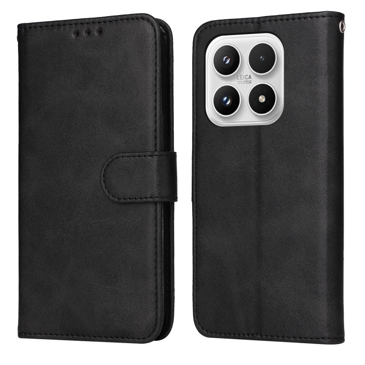 

For Xiaomi 17 Classic Calf Texture Flip Leather Phone Case(Black)