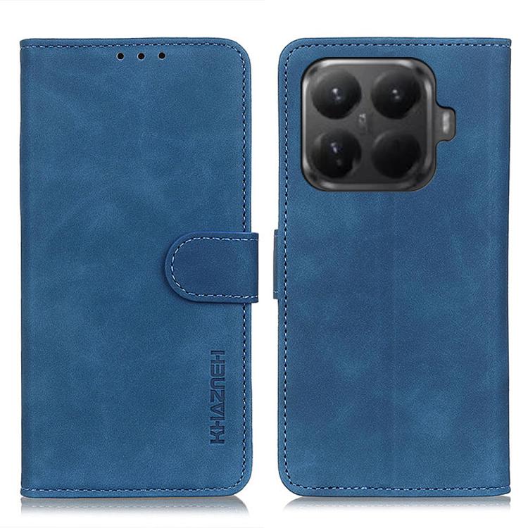 

For Xiaomi 15T Pro 5G KHAZNEH Retro Texture Flip Leather Phone Case(Blue)