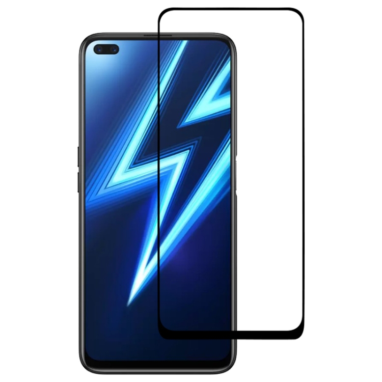 

For OPPO Realme 6 Pro Full Glue Full Screen Tempered Glass Film