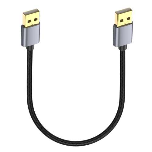 USB2.0 Male to Male Extension Data Charging Cable, Length:0.3m