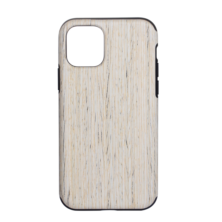 For iPhone 12 mini Wood Texture TPU Protective Case(Nordic Walnut)