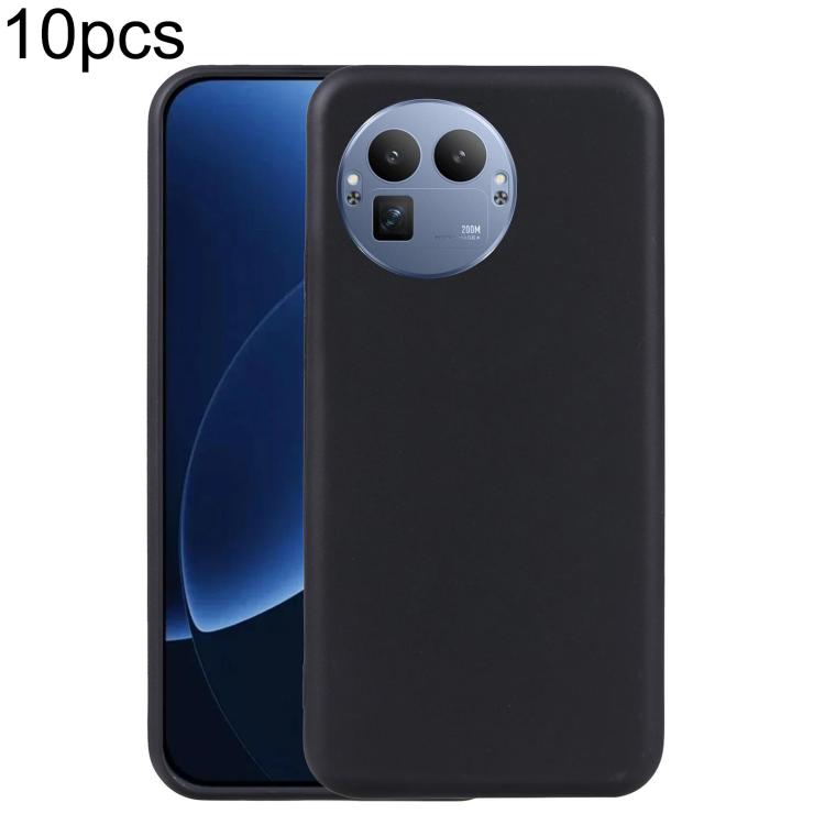 

For Realme GT 8 Pro Global 10pcs TPU Phone Case(Black)