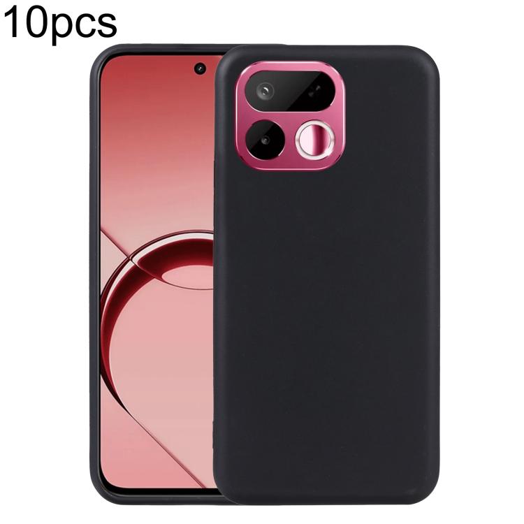 

For Realme 16T 5G 10pcs TPU Phone Case(Black)