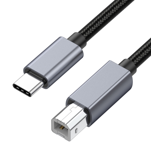 USB-C / Type-C to USB-B BM Printer MIDI Keyboard Adapter Cable, Length:0.3m