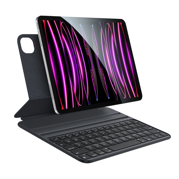 

For iPad Pro 11 2022 / Air 10.9 2022 Yesido Dual-sided Clip Magnetic Keyboard Leather Case(Black)