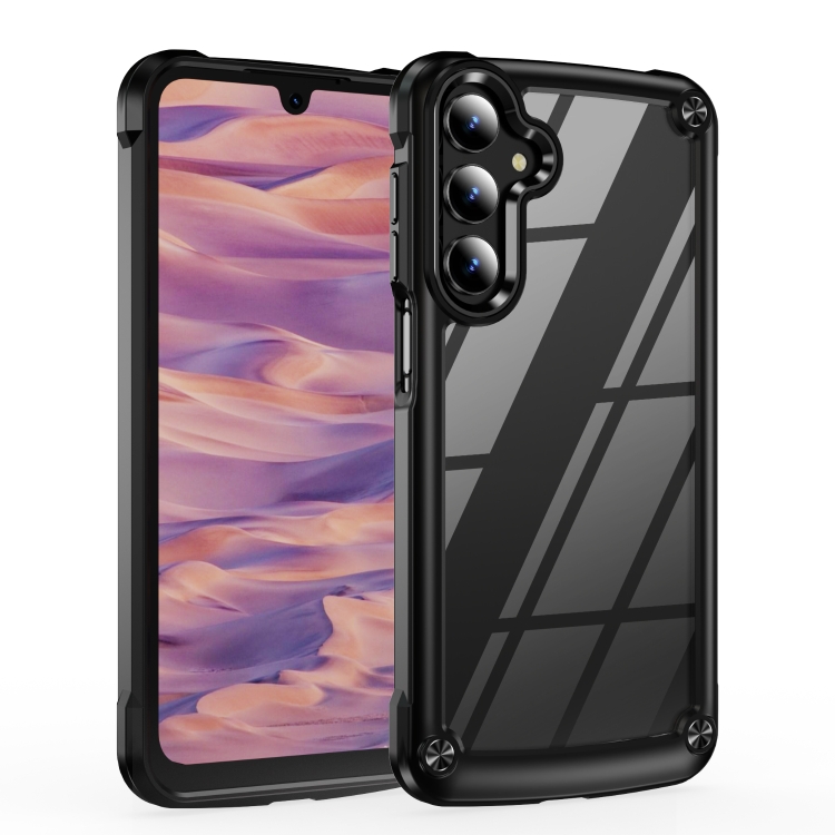 

For Samsung Galaxy A16 5G TPU + PC Lens Protection Phone Case(Black)