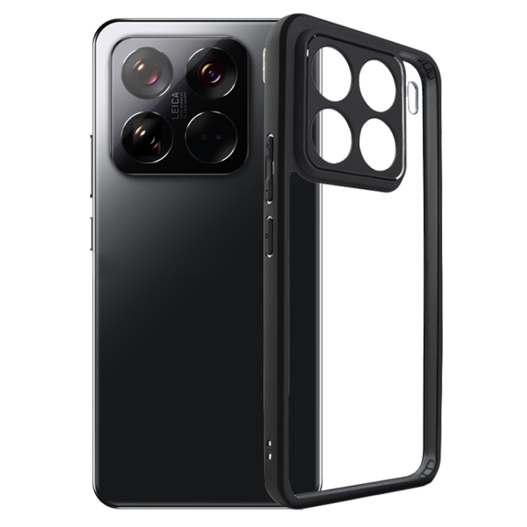 

For Xiaomi 15 Pro Frosted TPU Hybrid Transparent PC Phone Case