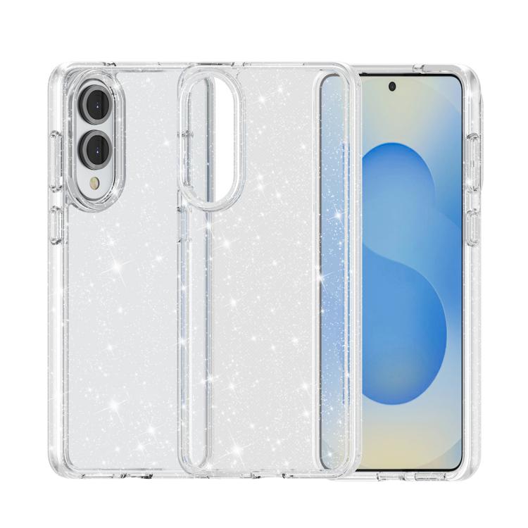 

For Samsung Galaxy S25 Edge 5G Terminator Style Shockproof Phone Case(White)