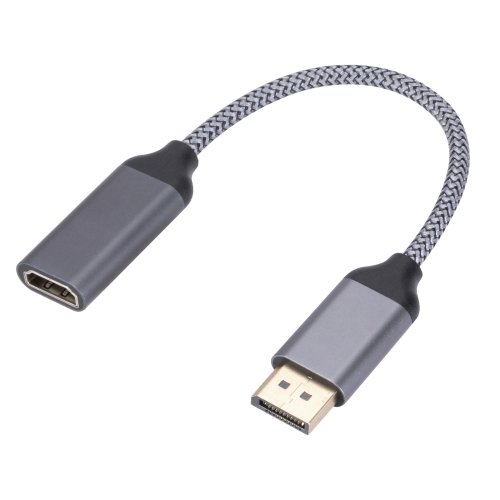 

DP to HDMI 4K HD Projection Conversion Cable(Grey)