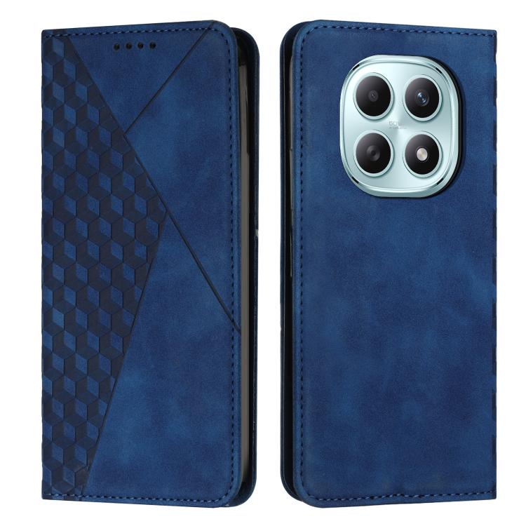 

For Redmi Note 15 5G Global 164mm Diamond Splicing Skin Feel Magnetic Leather Phone Case(Blue)