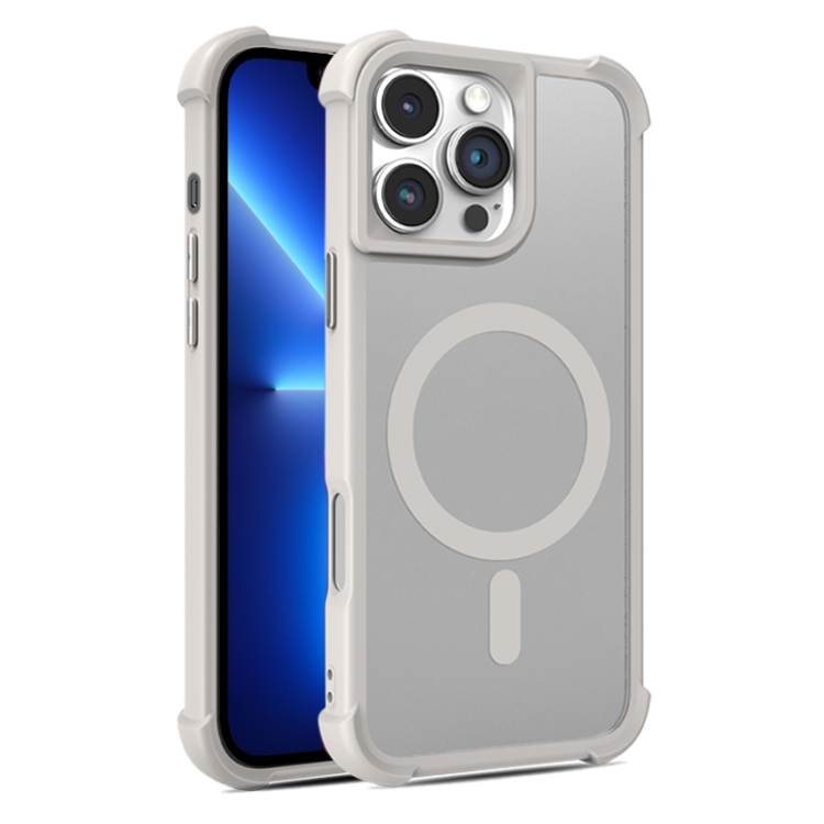 

For iPhone 13 Pro Skin Feel MagSafe Phone Case(Grey)