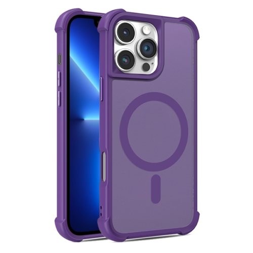 

For iPhone 13 Pro Skin Feel MagSafe Phone Case(Purple)