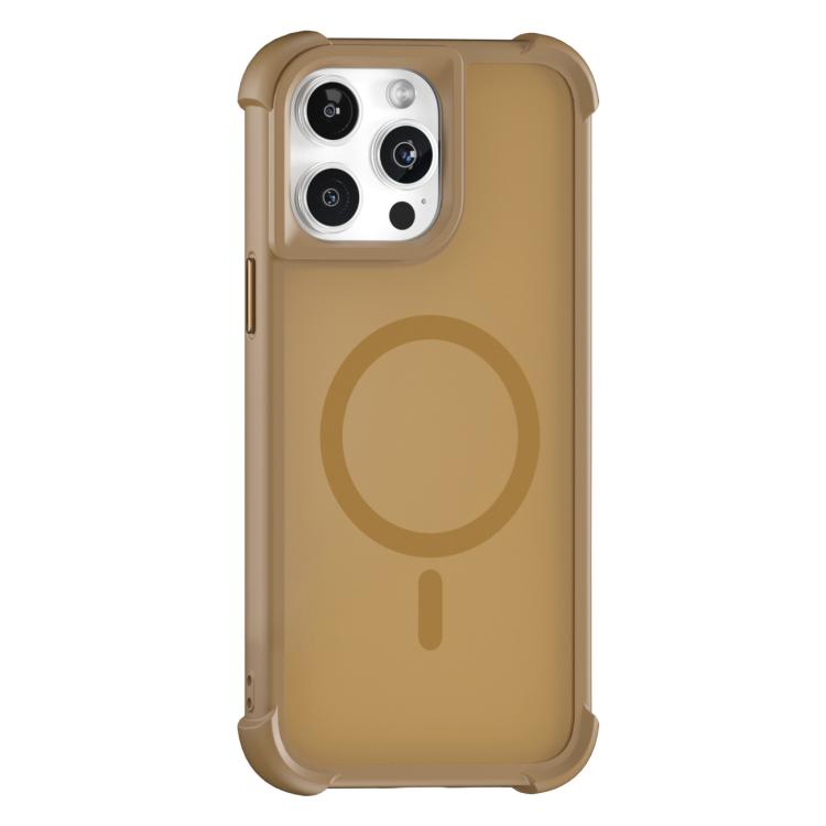 

For iPhone 13 Pro Skin Feel MagSafe Phone Case(Desert Gold)