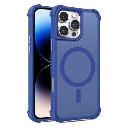 

For iPhone 14 Pro Skin Feel MagSafe Phone Case(Blue)