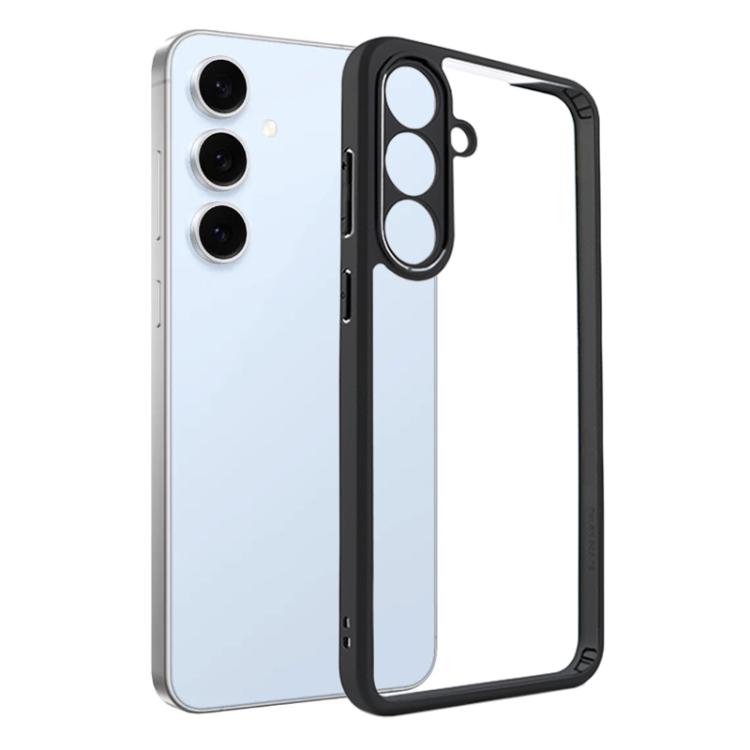

For Samsung Galaxy S25 FE 5G Frosted TPU + Transparent PC Phone Case