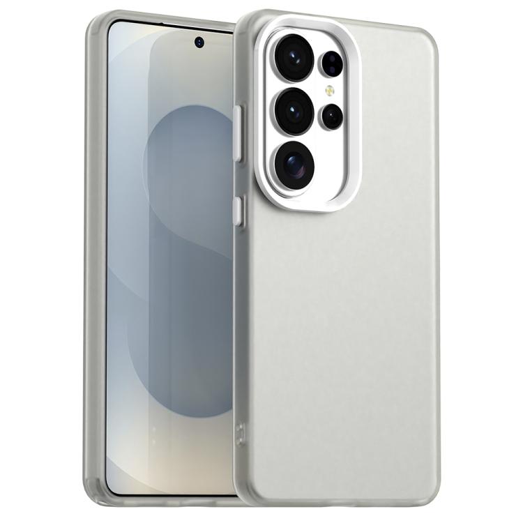 

For Samsung Galaxy S26 Ultra 5G Candy PC Hybrid TPU Shockproof Phone Case(White)