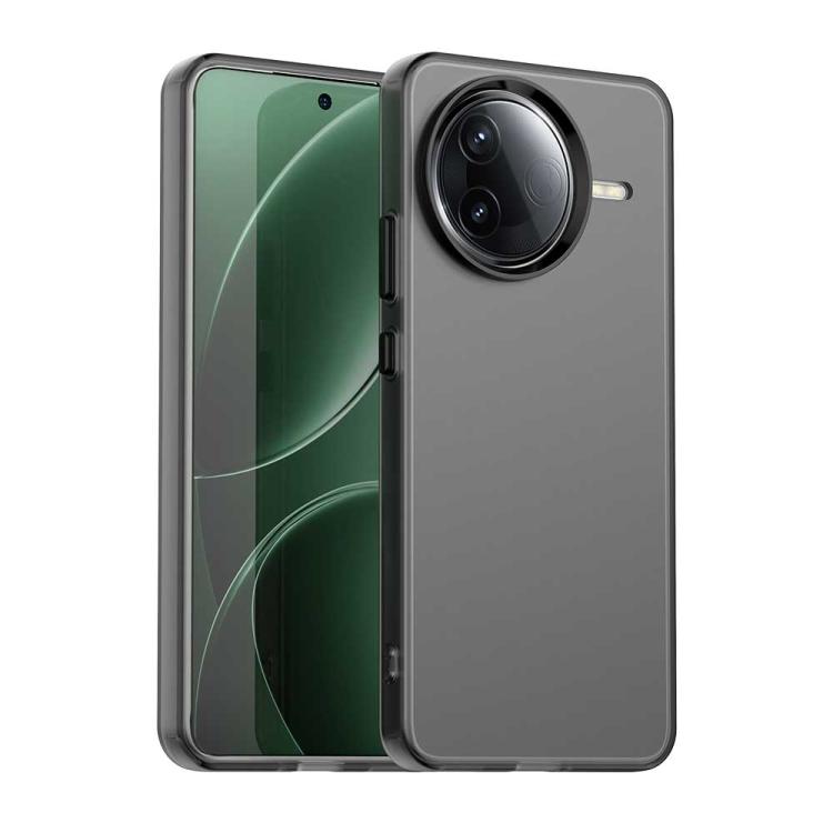 

For Redmi K80 / Xiaomi Poco F7 Pro Candy PC Hybrid TPU Shockproof Phone Case(Black)