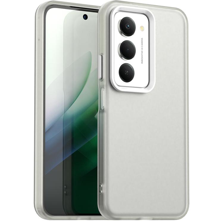 

For Redmi 15 5G Global / 15 4G SEA 169mm Candy PC Hybrid TPU Shockproof Phone Case(White)