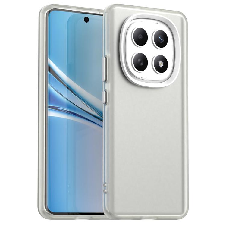 

For Redmi Note 15 5G / 4G Global 164mm Candy PC Hybrid TPU Shockproof Phone Case(White)