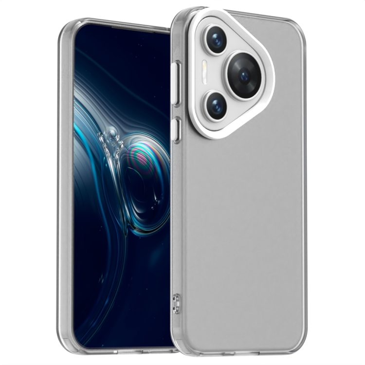 

For Huawei Pura 70 Pro+ Candy PC Hybrid TPU Shockproof Phone Case(White)
