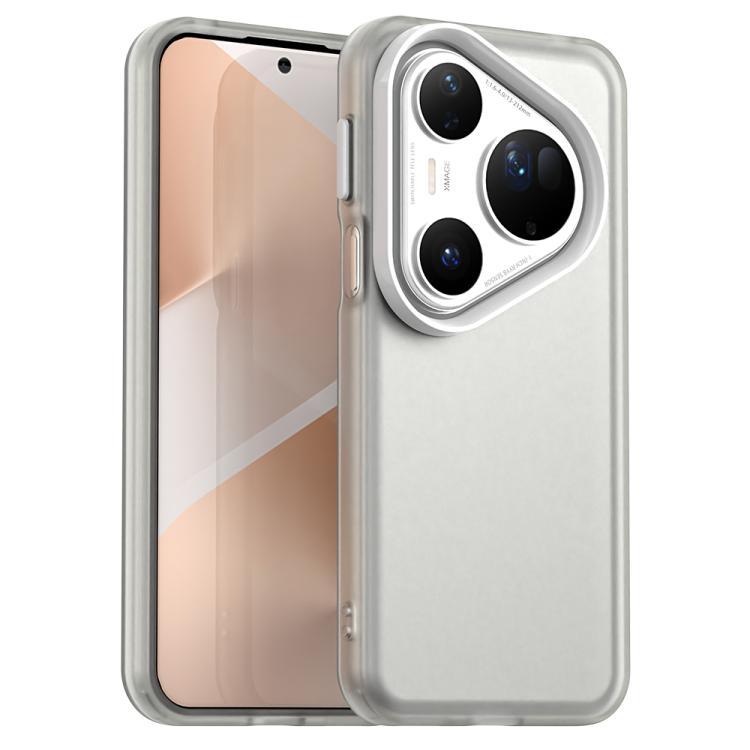 

For Huawei Pura 80 Ultra Candy PC Hybrid TPU Shockproof Phone Case(White)