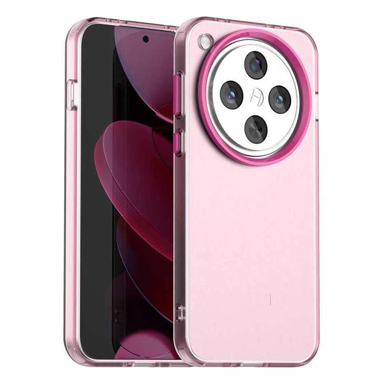 

For OPPO Find X8 5G Candy PC Hybrid TPU Shockproof Phone Case(Red)