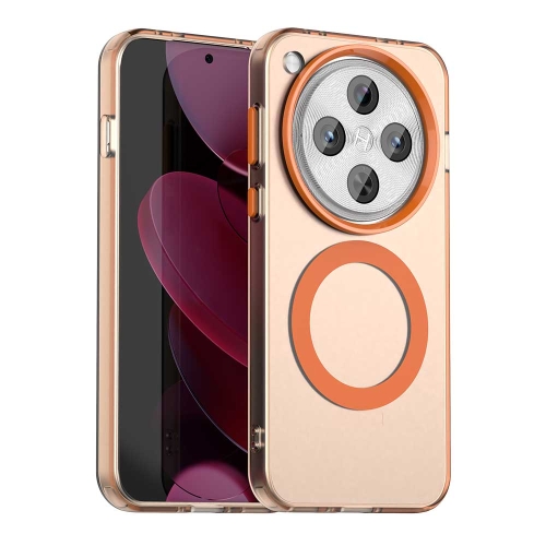 

For OPPO Find X8 Pro 5G Candy Magsafe PC Hybrid TPU Phone Case(Orange)