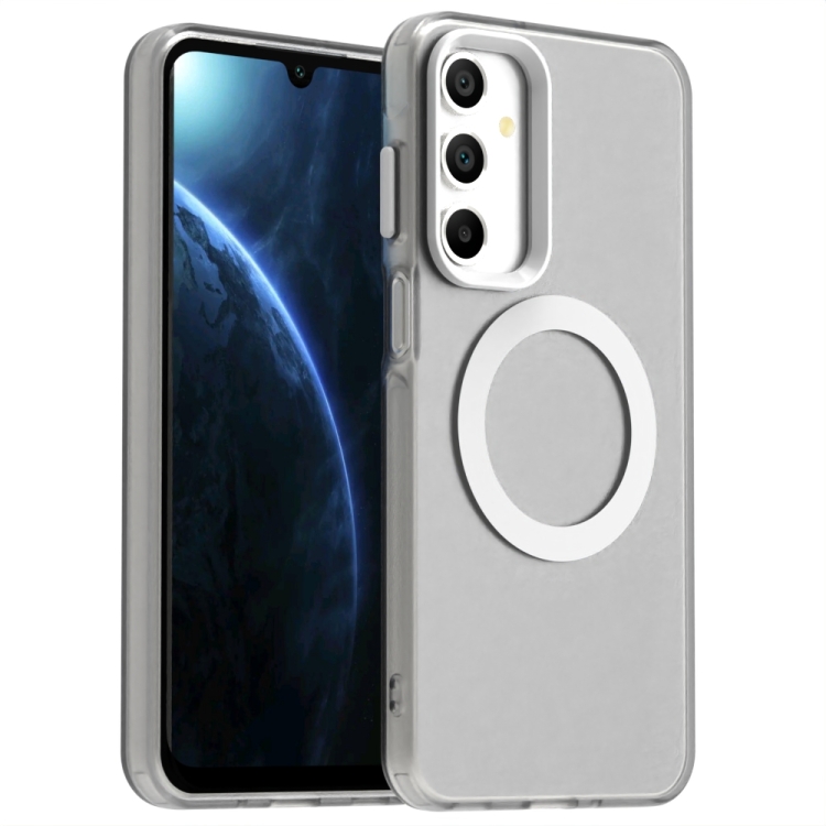 

For Samsung Galaxy A16 5G Candy Magsafe PC Hybrid TPU Phone Case(White)