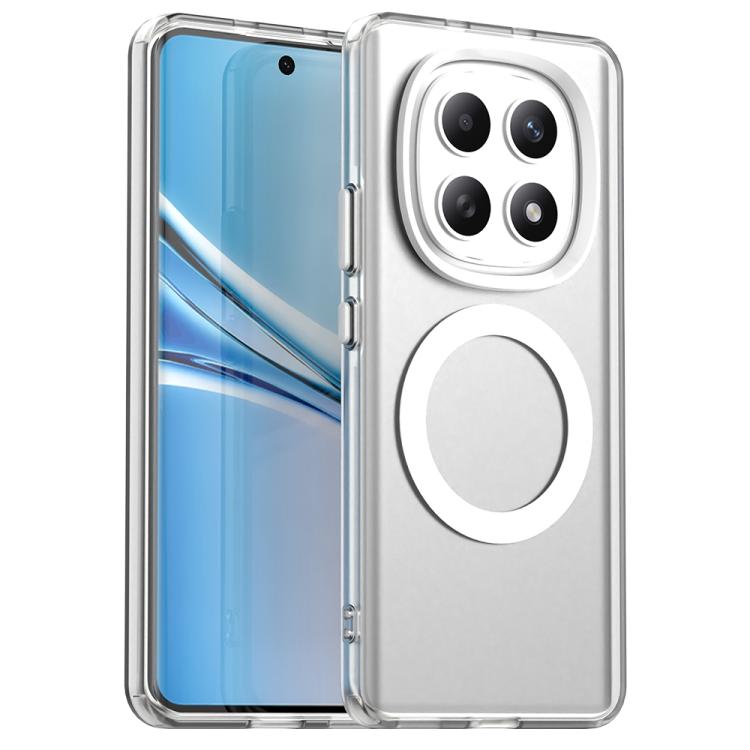 

For Redmi Note 15 5G Global 164mm Candy Magsafe PC Hybrid TPU Phone Case(White)