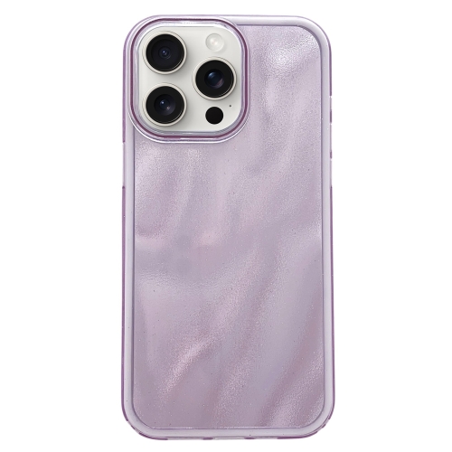 

For iPhone 13 Pro Max Quicksand Texture Glitter TPU Hybrid PC Phone Case(Purple)