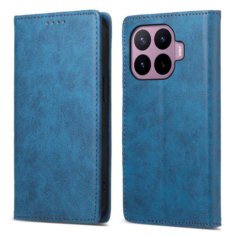 

For Xiaomi 17T Pro 5G Business Solid Color Magnetic RFID Leather Phone Case(Blue)