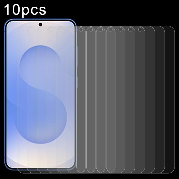 

For Samsung Galaxy S25 FE 5G 10pcs 0.26mm 9H 2.5D Tempered Glass Film