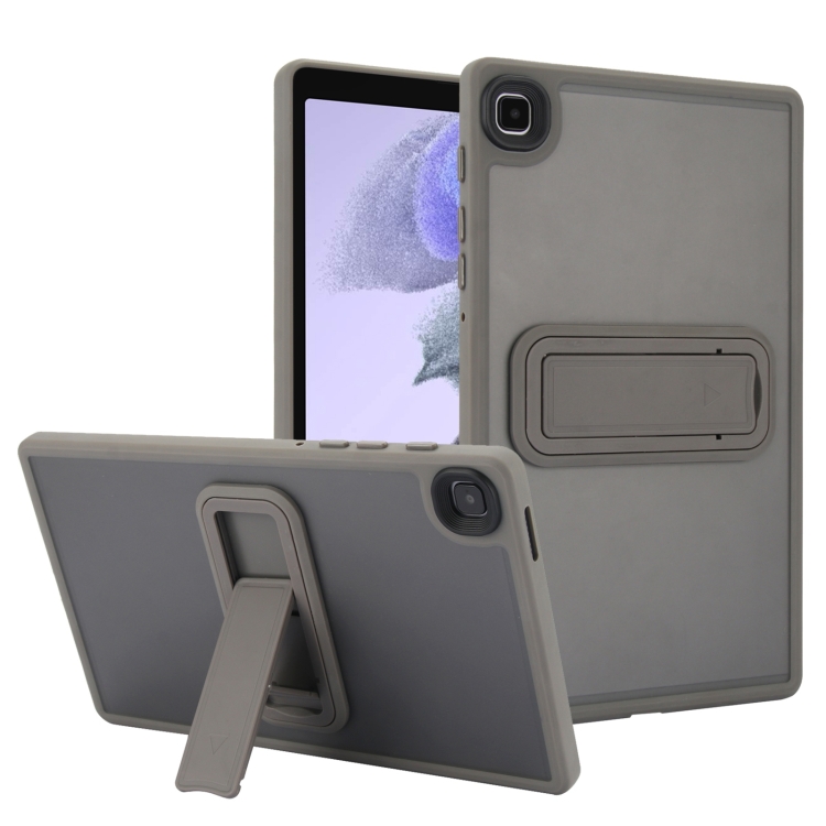 

For Samsung Galaxy Tab A7 Lite Skin Feel Holder PC Hybrid TPU Tablet Case(Grey)