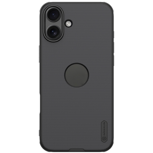 

For iPhone 16 Plus NILLKIN Frosted Shield Pro PC + TPU Phone Case(Black)