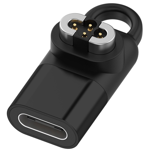 

For Shokz OpenSwim Pro S710 Bone Conduction Earphone USB-C / Type-C Interface Adapter Converter(Black)